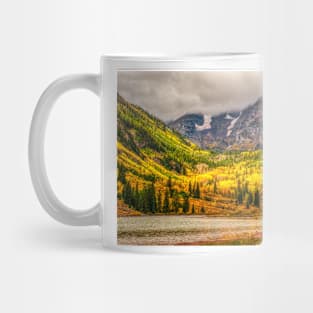 Blanket Of Clouds Over The Bells Mug